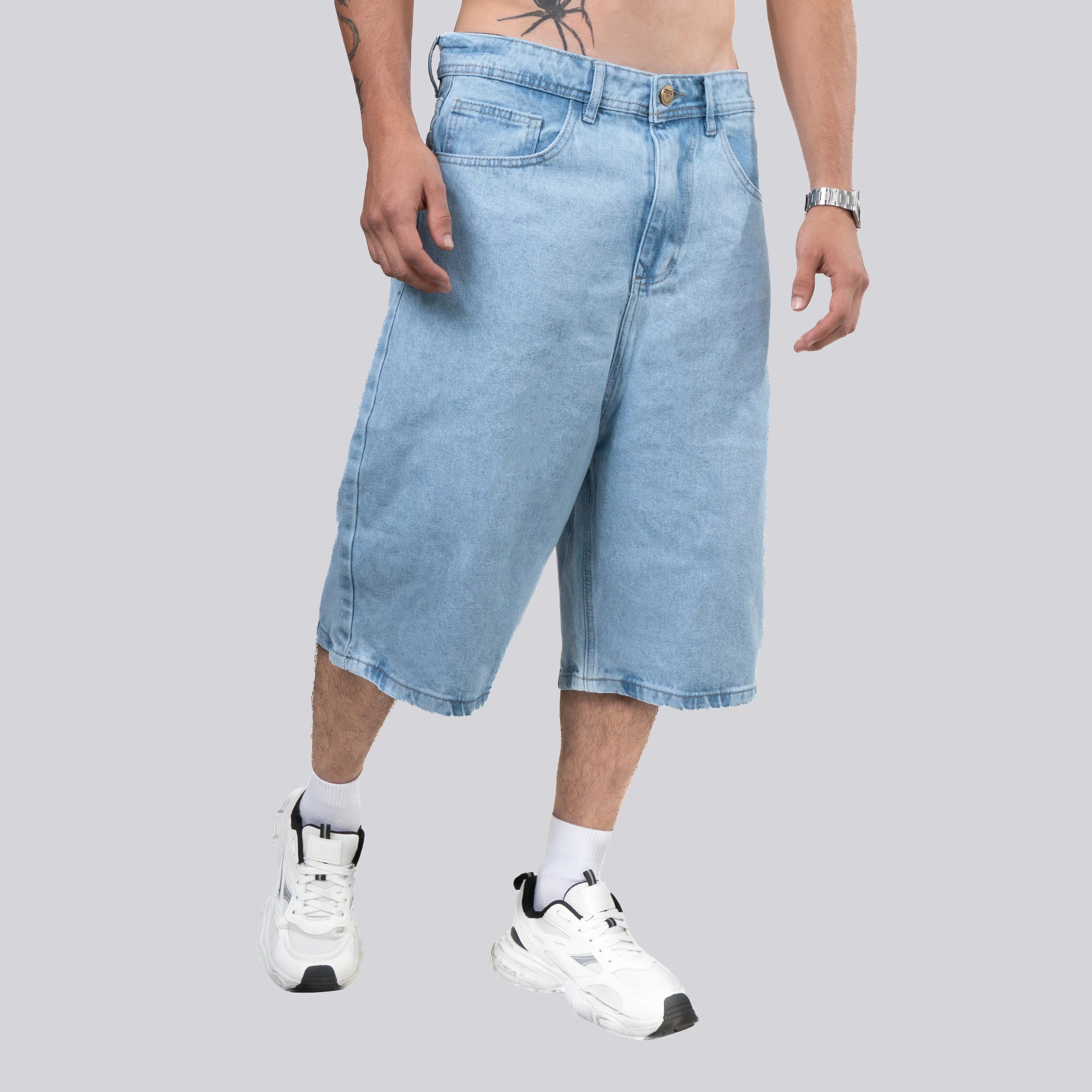 JORT AZUL CLARO BAGGY YK-017