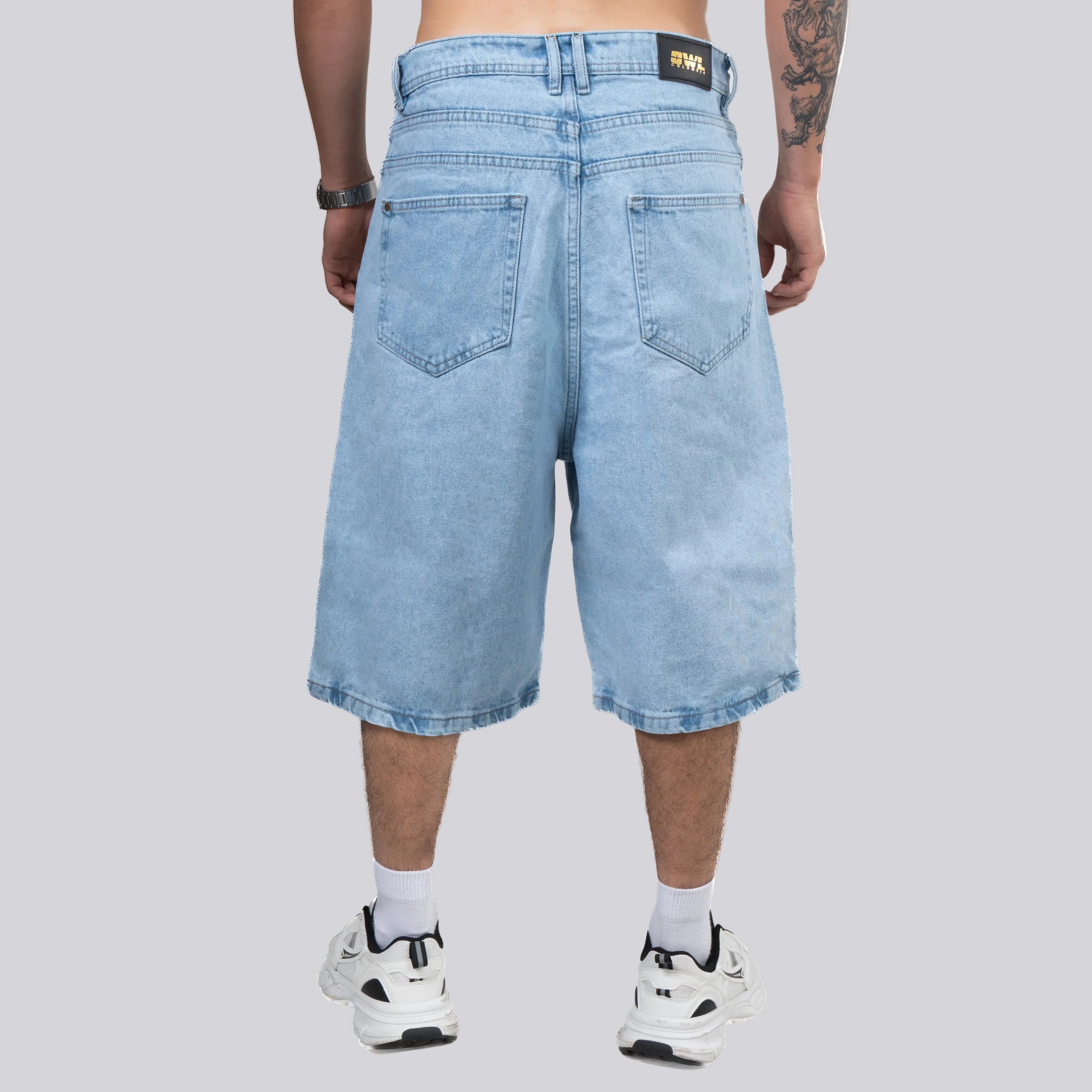 JORT AZUL CLARO BAGGY YK-017