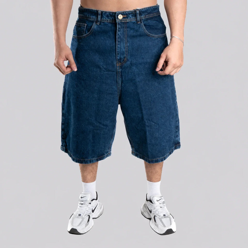 JORT AZUL OSCURO BAGGY YK-007
