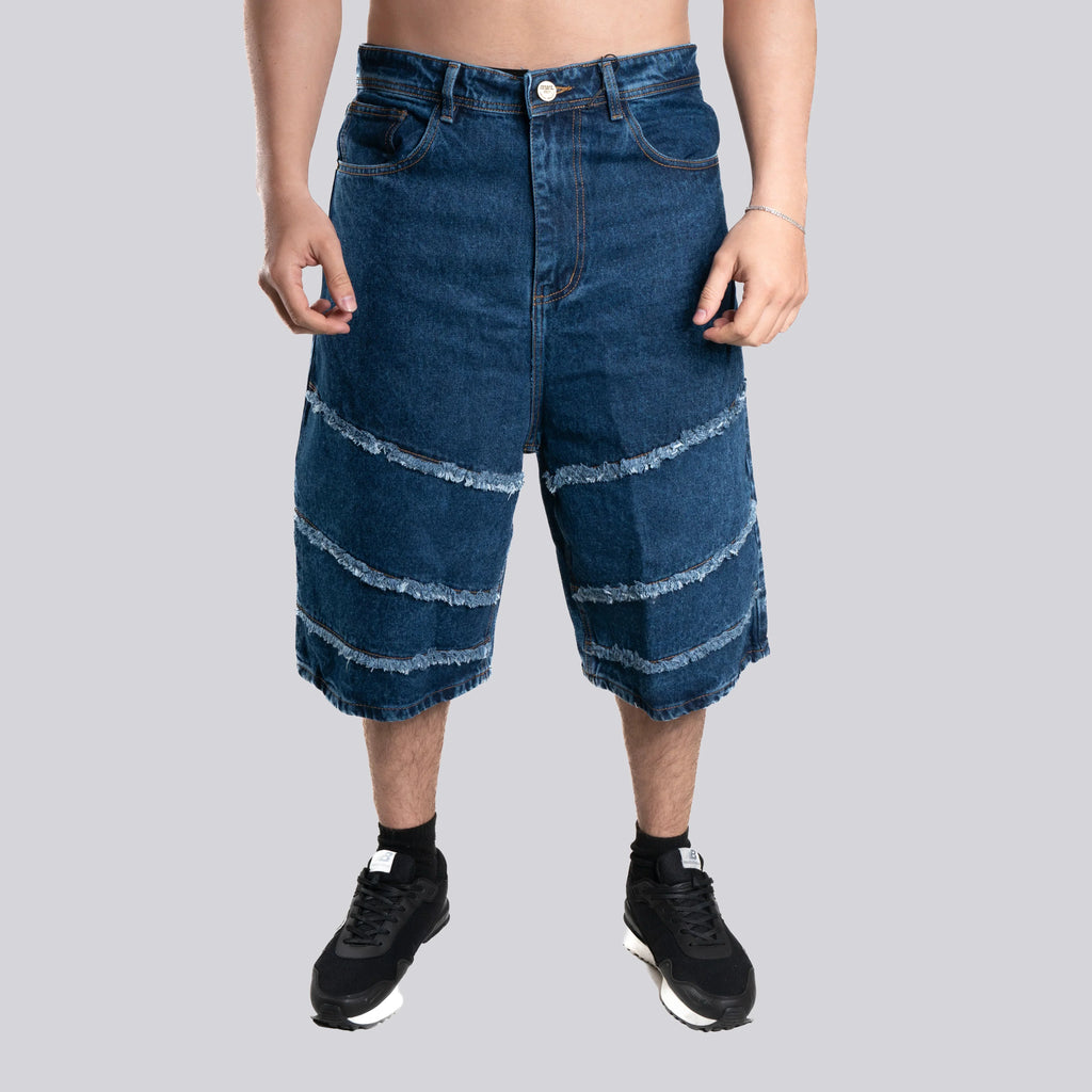 JORT AZUL OSCURO 3 LINEAS YK-008