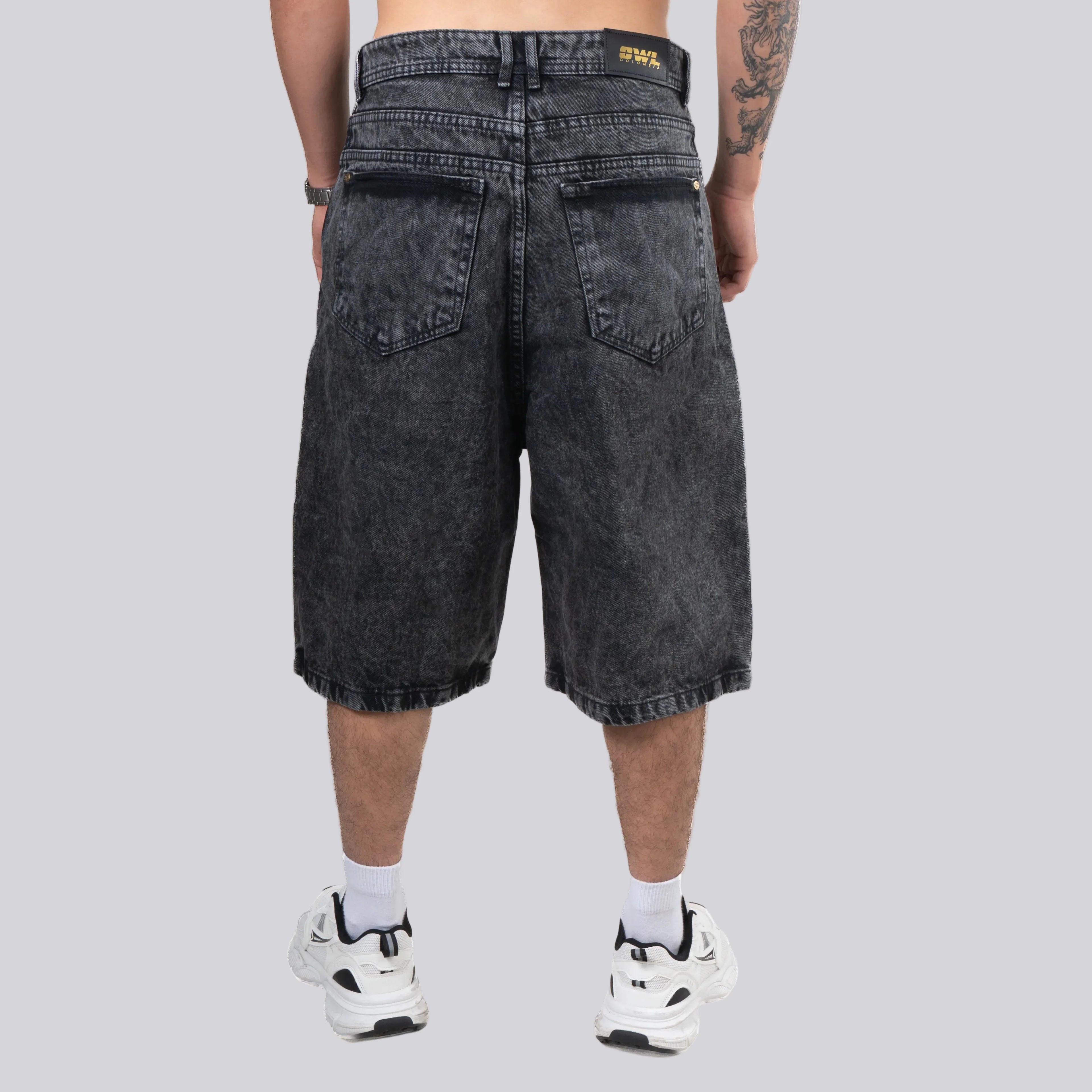 JORT GRIS WASH BAGGY YK-013